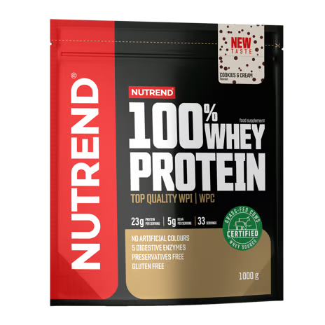 Nutrend 100% Whey Protein 1000 G - Cookies N Cream