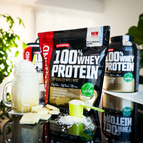 Nutrend 100% Whey Protein 1000 G - Ice Coffee Best Price in Abu Dhabi