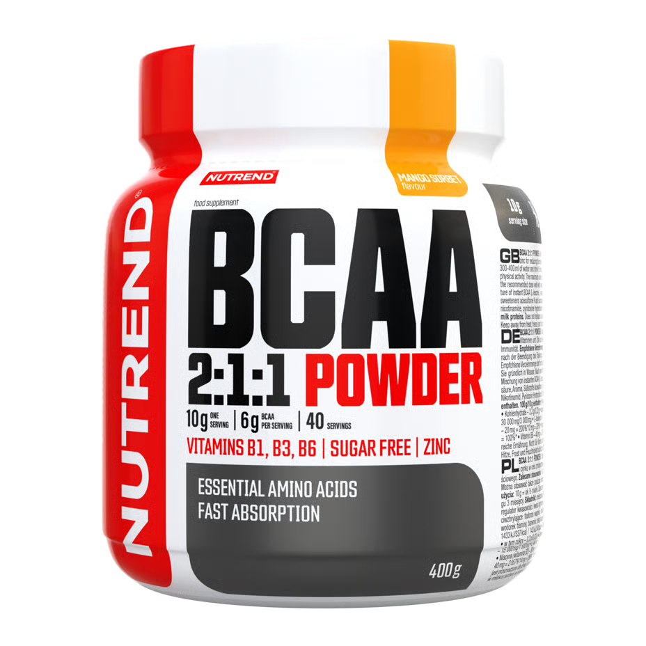 Nutrend BCAA 2:1:1 Powder 400 G - Mango Sorbet Best Price in UAE