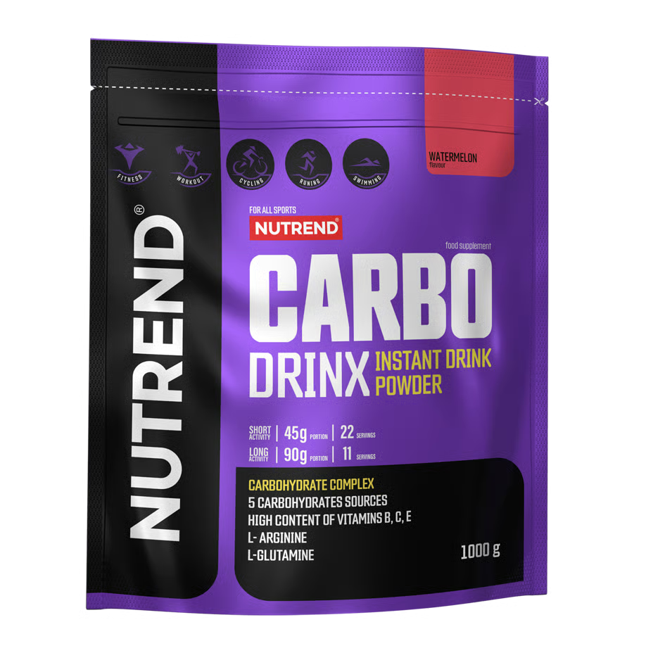 Nutrend Carbodrinx Instant Drink Powder 1000 G -  Watermelon Best Price in UAE