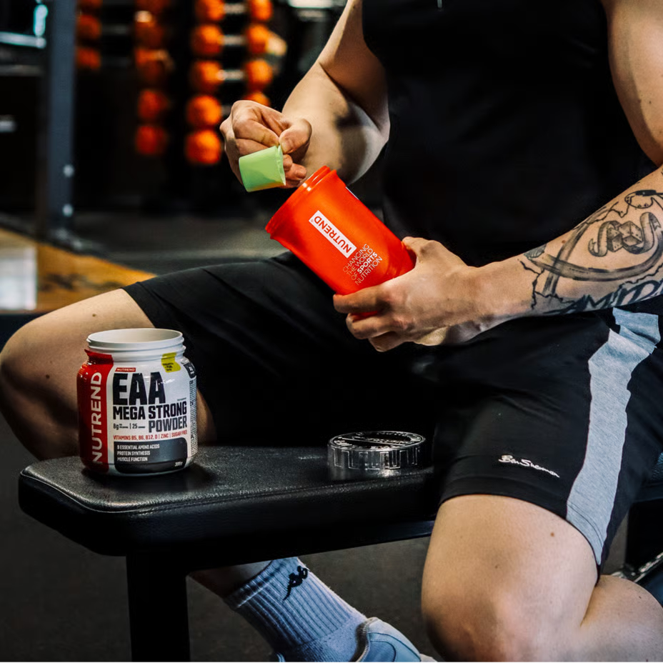 Nutrend EAA Mega Strong Powder 300 G - Mango N Orange Best Price in Abu Dhabi