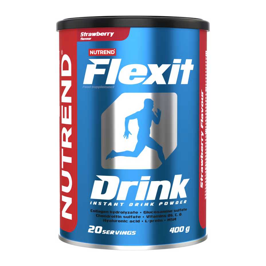 Nutrend Flexit Drink For Joint Support 400 G - Strawberry