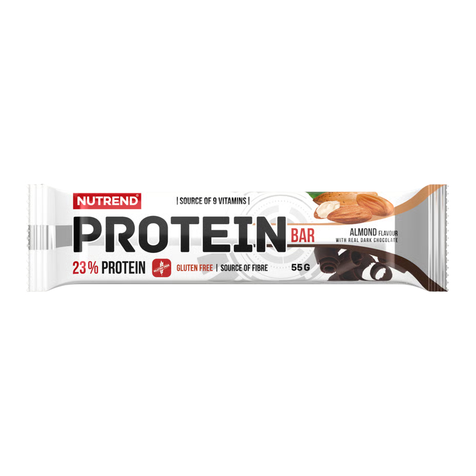 Nutrend High Protein Bar 55 G - Almond in Dark Chocolate x 10 Bars