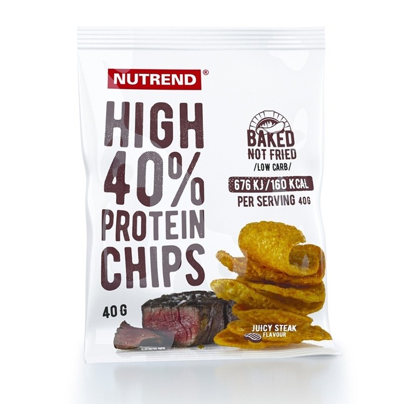 Nutrend High Protein Chips 6x40 - Juicy Steak