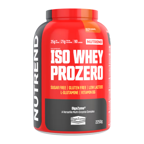Nutrend ISO Whey ProZero 2250 G - Salted Caramel Best Price in UAE