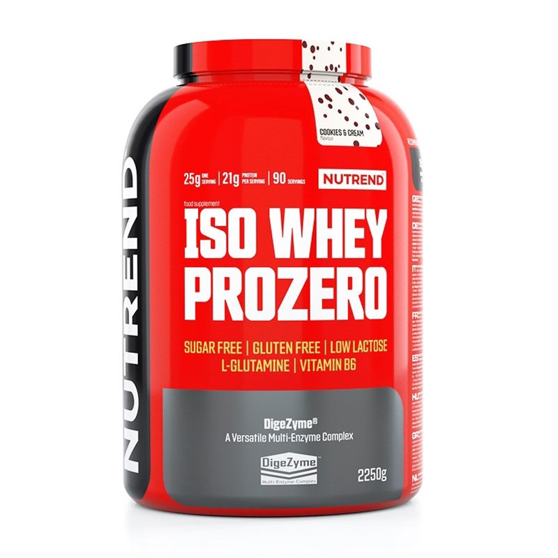 Nutrend ISO Whey Prozero 2250G Best Price in Dubai