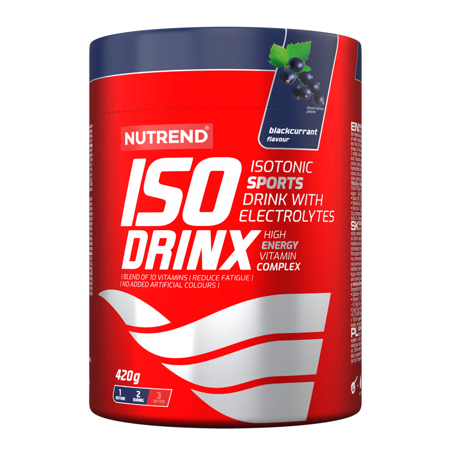 Nutrend ISOdrinx Sports Drink with Electrolytes 420 G - Blackcurrant