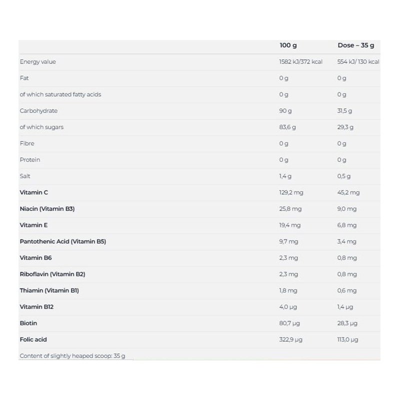 Nutrend ISOdrinx Sports Drink with Electrolytes 420 G - Blackcurrant Best Price in Al Ain