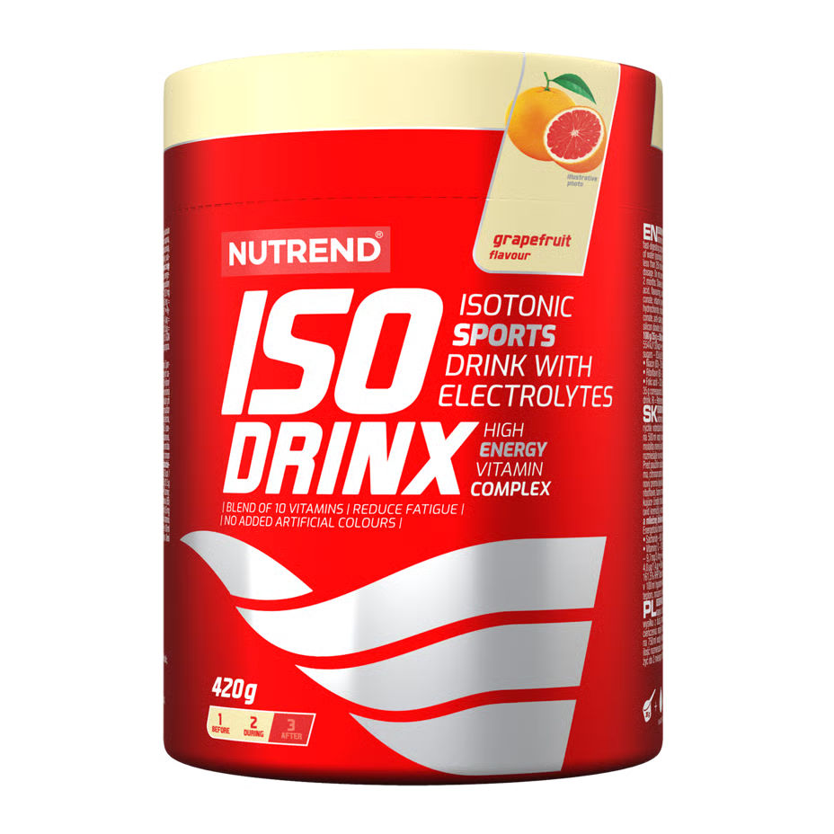 Nutrend ISOdrinx Sports Drink with Electrolytes 420 G - Grapefruit