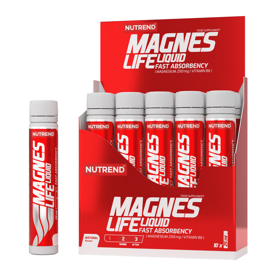 Nutrend Magneslife Liquid Shot 25 ml 10 Pcs in Box - Natural MAgensium