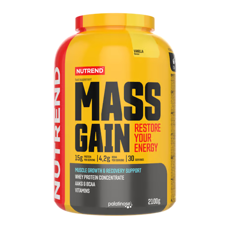 Nutrend Mass Gain Muscle Growth 2100 G - Vanilla Best Price in UAE
