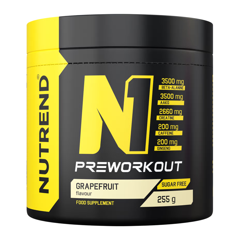 Nutrend N1 Pre Workout Supplement 255 G - Grapefruit