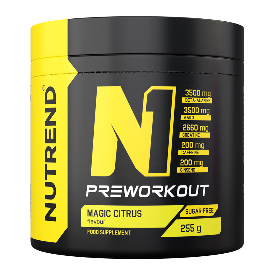 Nutrend N1 Pre Workout Supplement 255 G - Magic Citrus