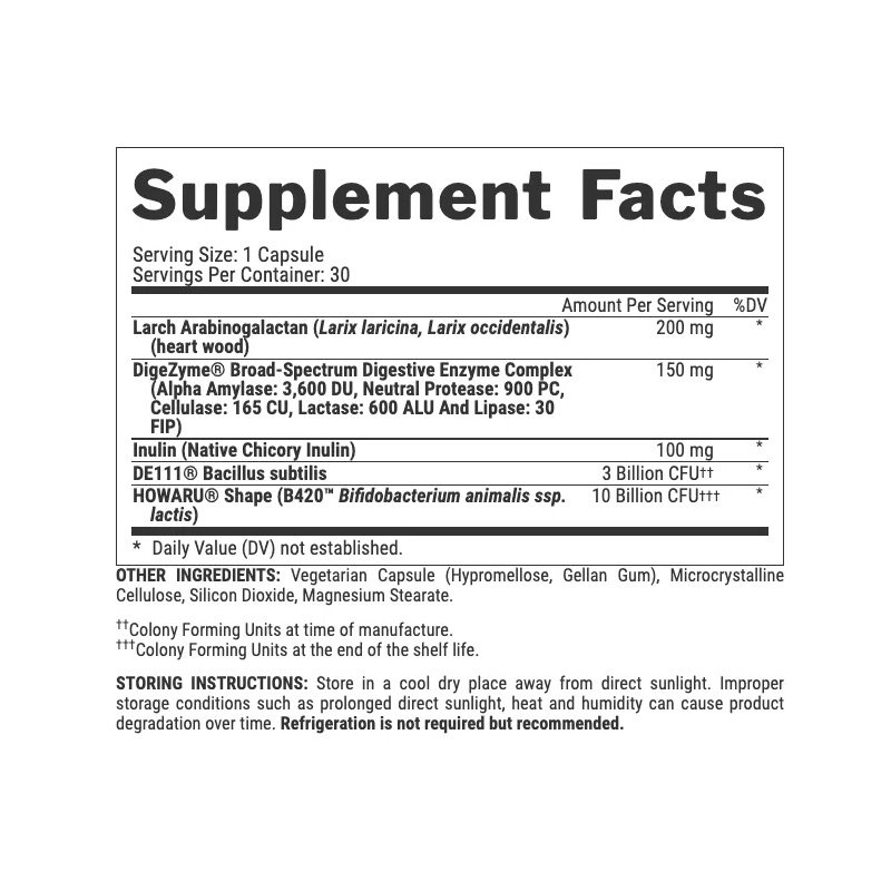 Nutrex Lipo 6 Black Probiotic 30 Servings Best Price in Al Ain