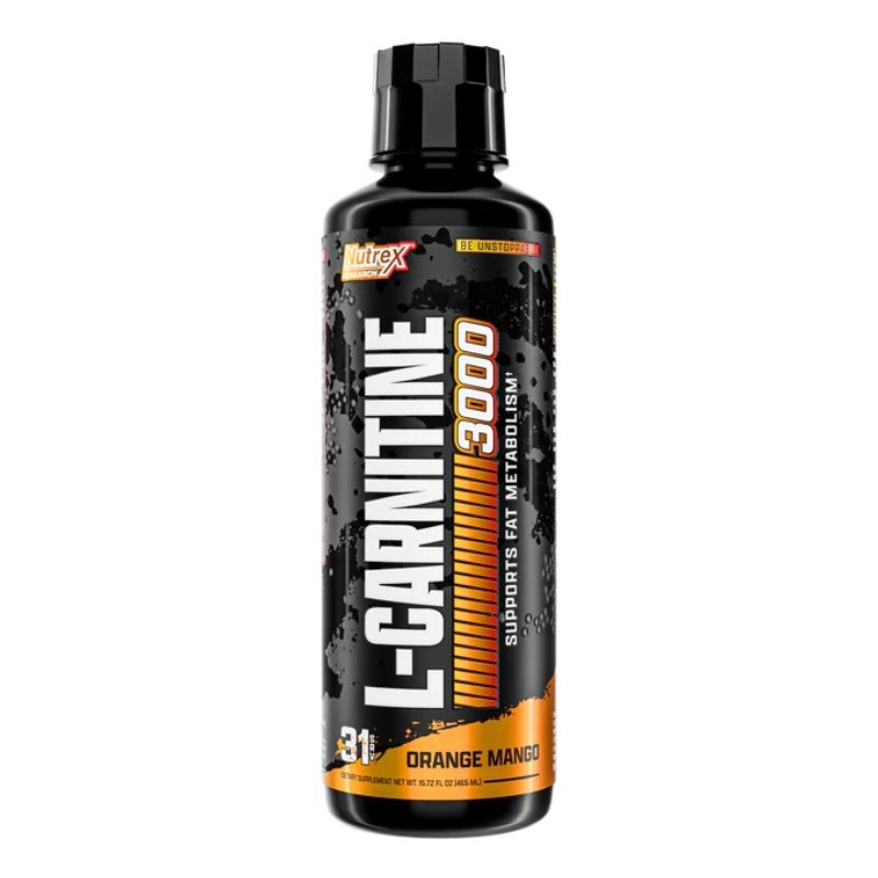 Nutrex Research Liquid L-Carnitine 3000 - Orange Mango