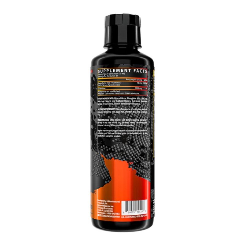 Nutrex Research Liquid L-Carnitine 3000 - Orange Mango Best Price in Abu Dhabi