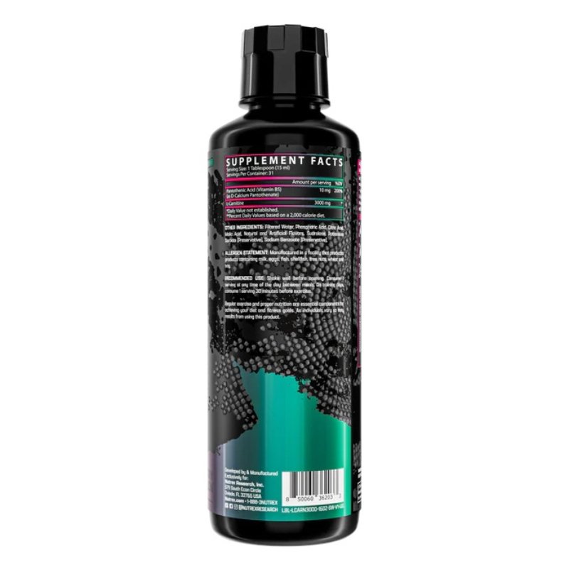 Nutrex Research Liquid L-Carnitine 3000 - Strawberry Lemon Best Price in UAE