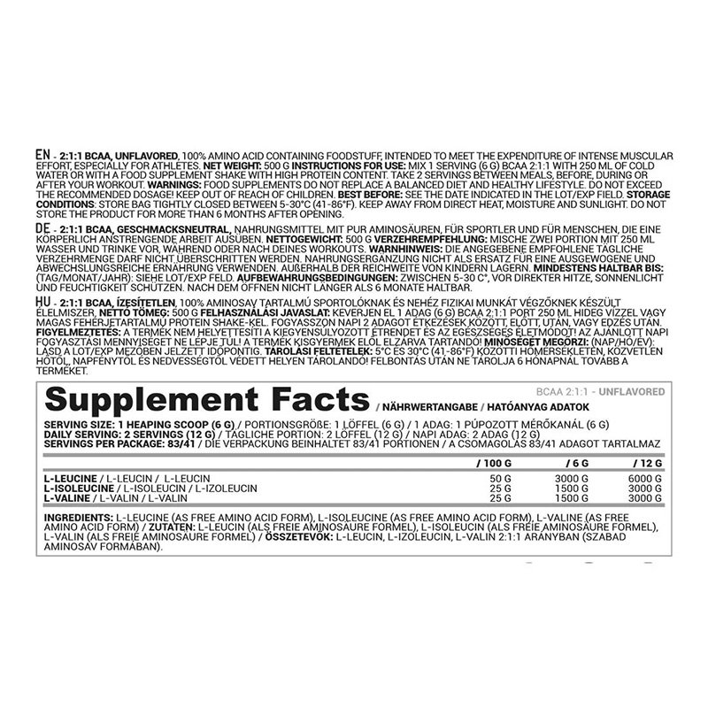 Nutriversum Basic 2:1:1 BCAA Best Price in Dubai