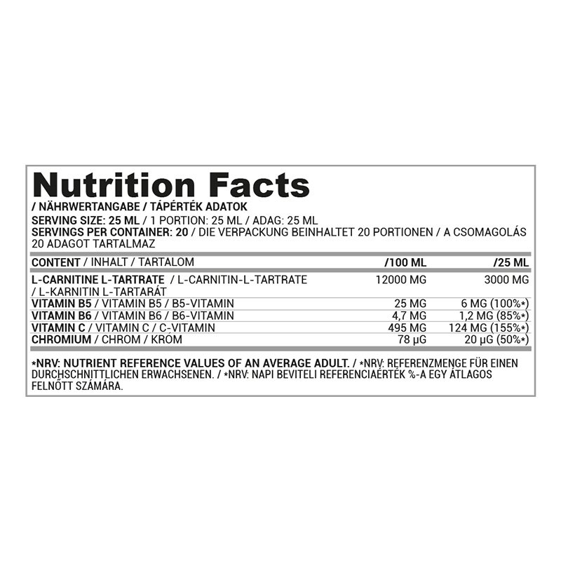 Nutriversum Flow L- Carnitine Liquid 500 ml - Pineapple Best Price in Dubai