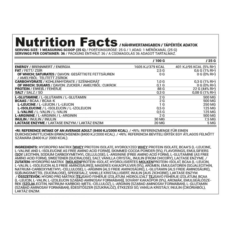 Nutriversum Pure Hydro Pro 908 G - Raspberry Best Price in Dubai
