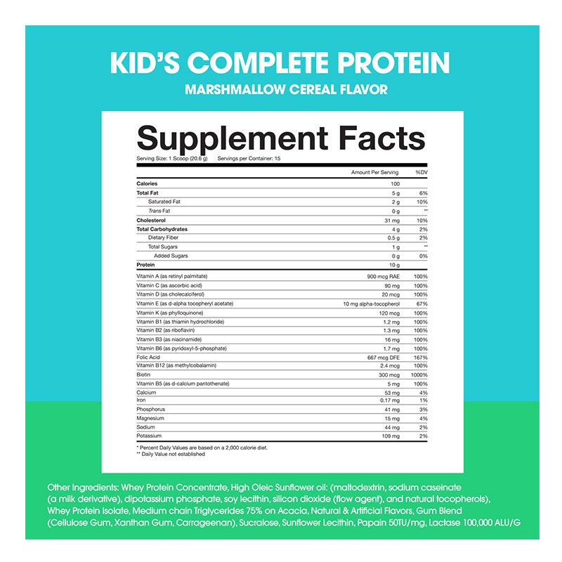 Obvi Kids Complete Protein Marshmallow Cereal 312 g Best Price in Abu Dhabi