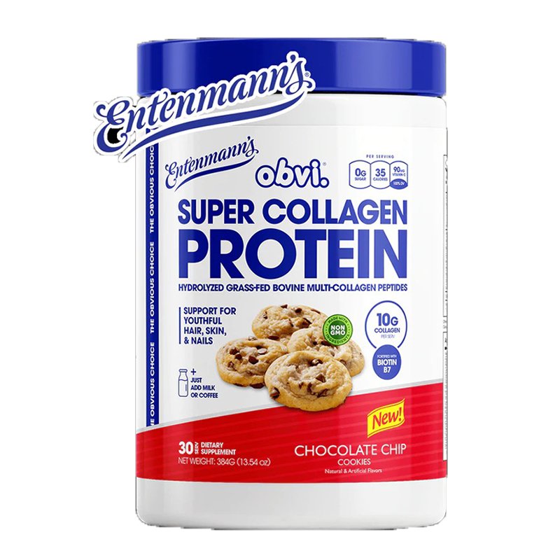 Obvi Super Collagen Entenmann's Chocolate Chip Cookies 384g