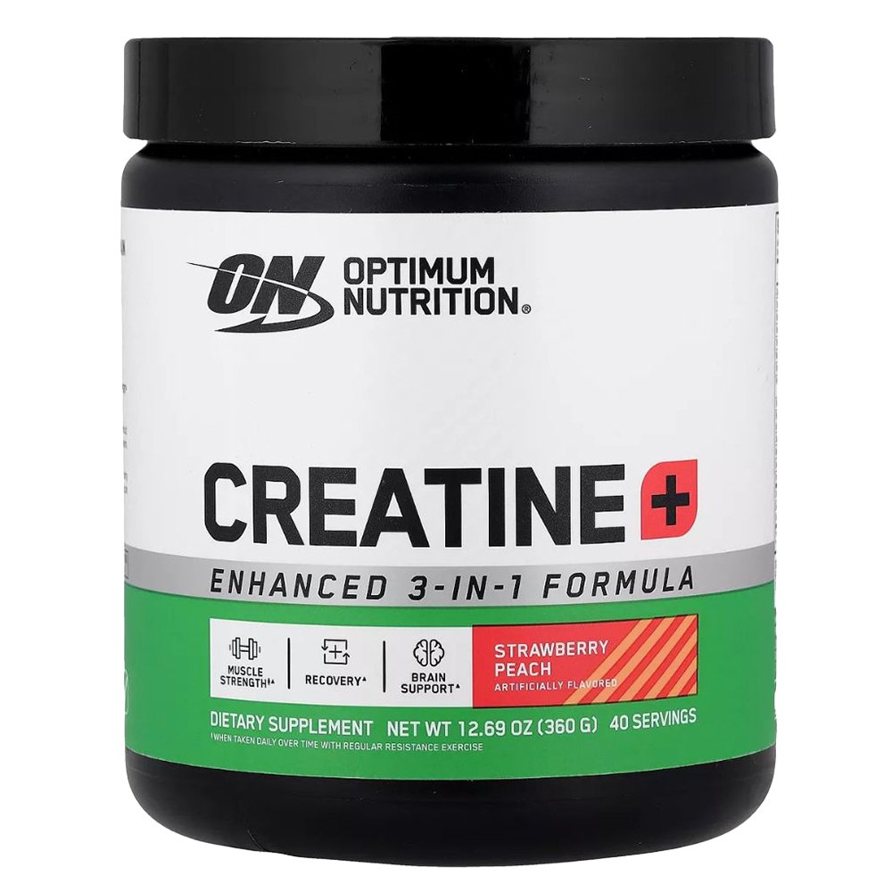 Optimum Nutrition Creatine Plus Powder 360 G - Strawberry Peach
