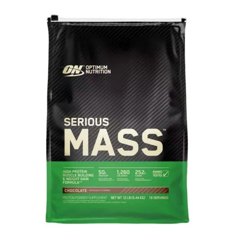 Optimum Nutrition Serious Mass 12lbs - Chocolate