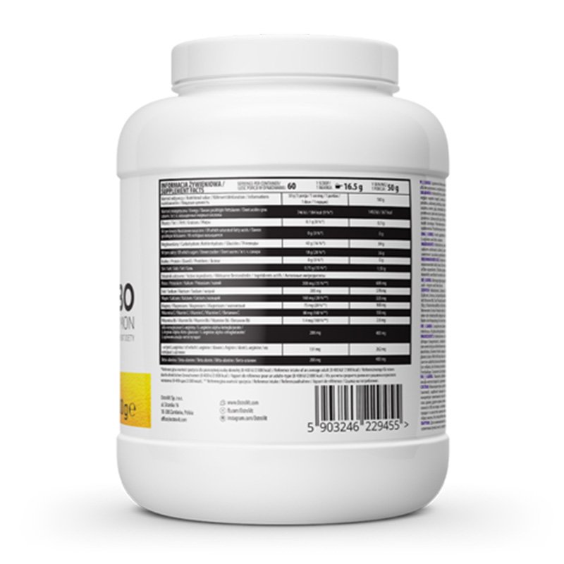 OstroVit Carbo 3000 g - Lemon Best Price in Dubai