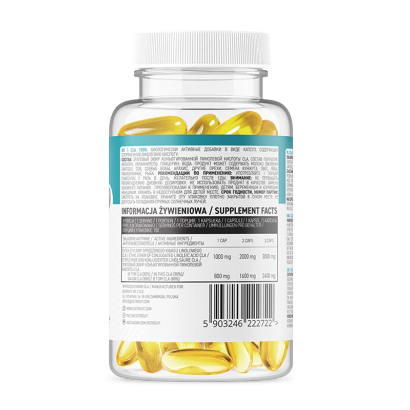 OstroVit CLA 1000 150 Caps - Limited Edition Best Price in Dubai