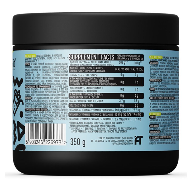 OstroVit Mr. Tonito Jelly Daily 350 G - Mojito Best Price in Dubai