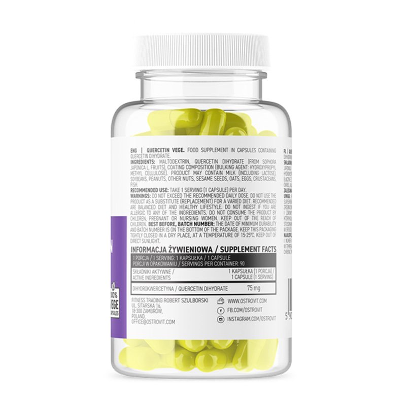 OstroVit Quercetin VEGE 90 vcaps Best Price in Dubai