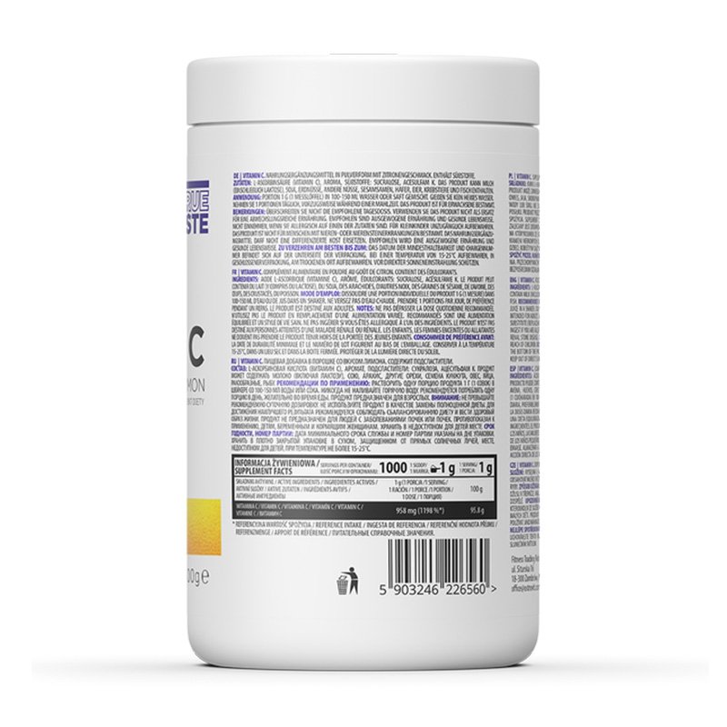 OstroVit Vitamin C Lemon 1000 g Best Price in Dubai