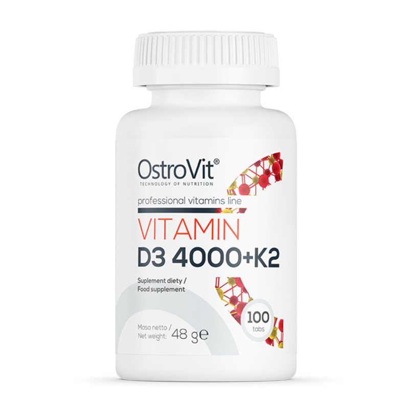 OstroVit Vitamin D3 4000 + K2 100 tabs