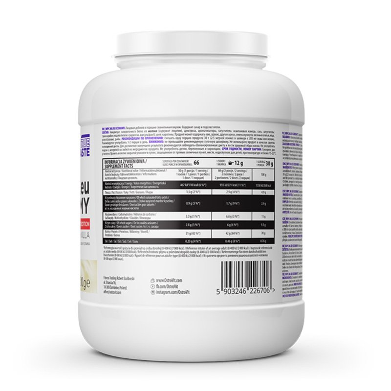 OstroVit WPC80.eu ECONOMY Vanilla 2000 g LIMITED EDITION Best Price in Dubai