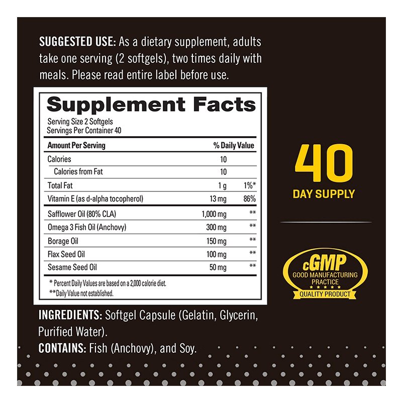 Performix SST AbCuts CLA Softgels 80 S Best Price in AbuDhabi