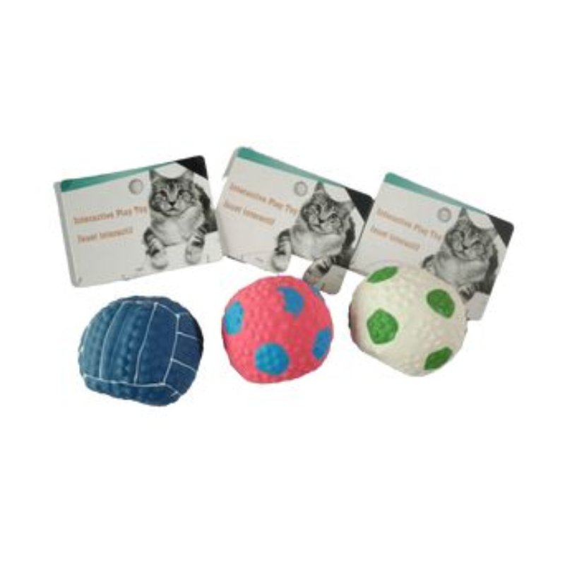 Pet Soccer Ball For Dogs and Cats - Blue Best Price in UAE