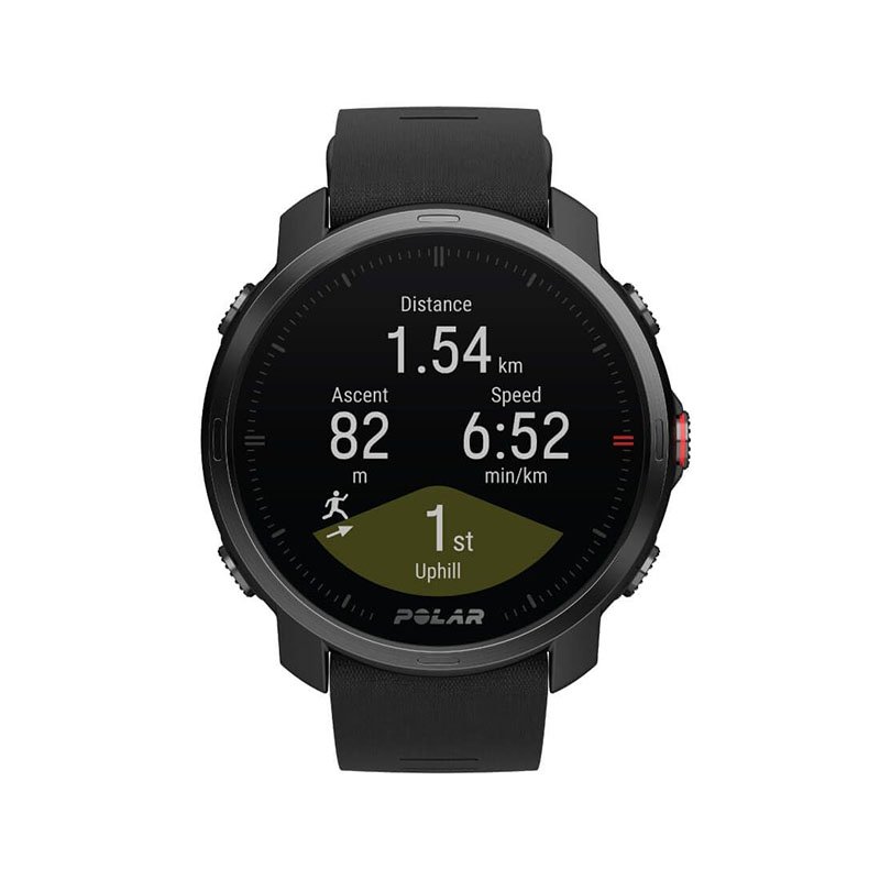 Polar Grit X Outdoor Multisport Watch M-L - Black Best Price in Abu Dhabi