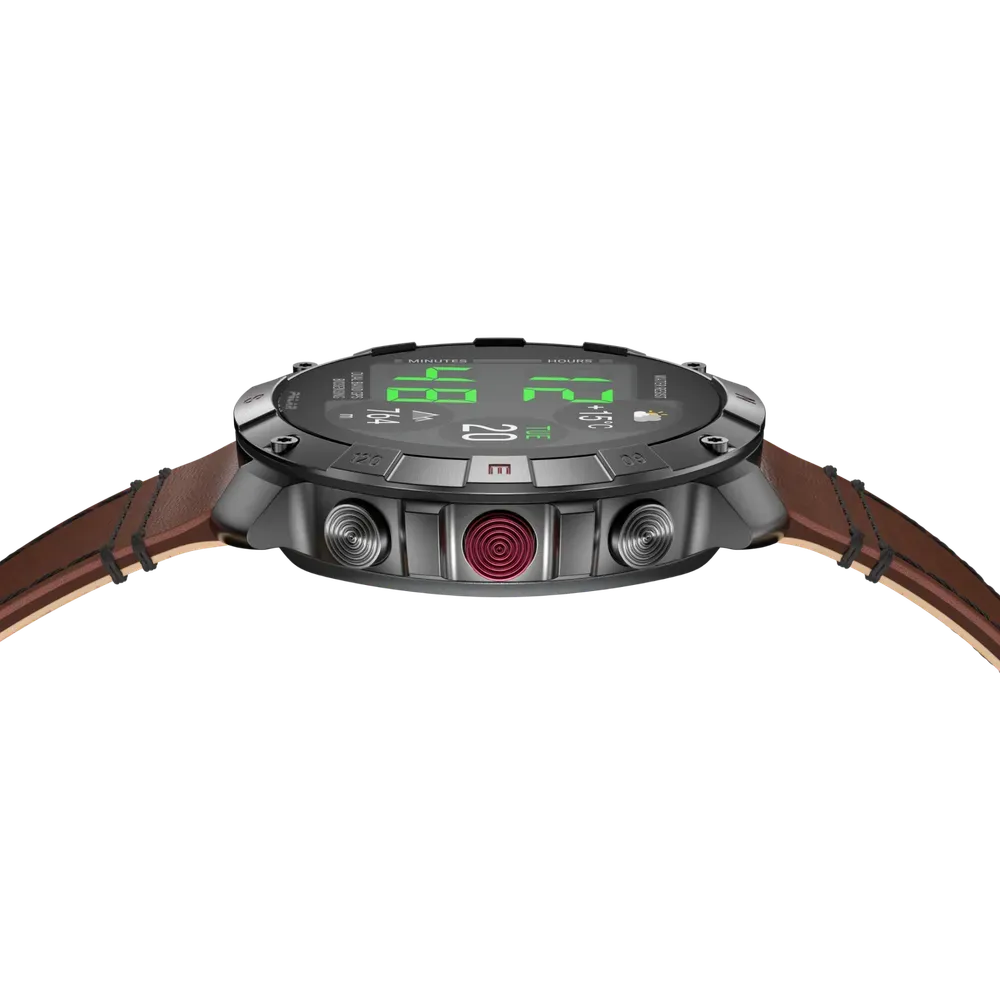 Polar Grit X2 Pro Titan Premium Outdoor Leather Watch S-L Best Price in Al Ain