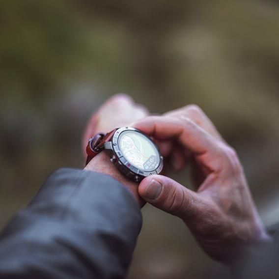 Polar Grit X2 Pro Titan Premium Outdoor Leather Watch S-L Best Price in UAE