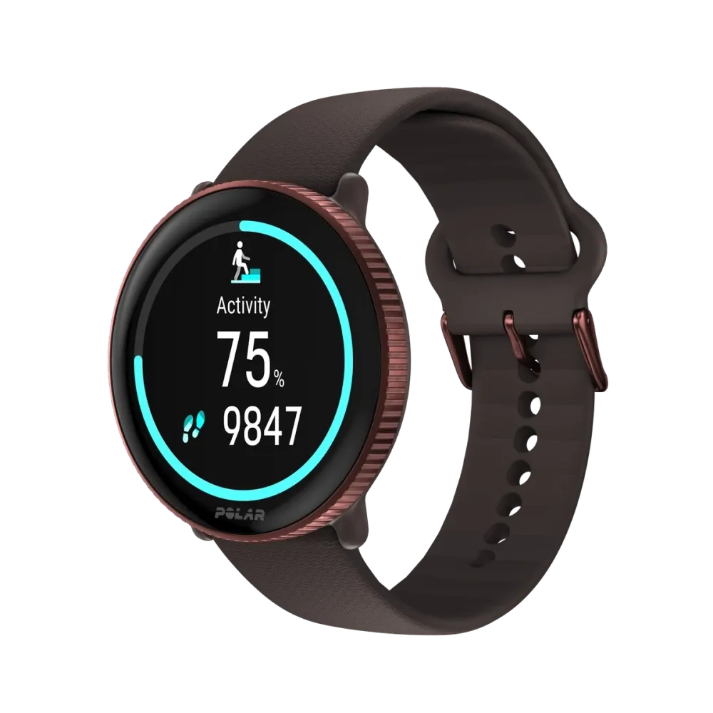 Polar Ignite 3 Fitness N Wellness Watch S-L - Brown Copper Best Price in Dubai