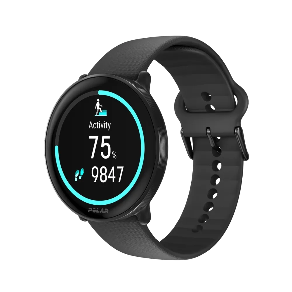 Polar Ignite 3 Fitness N Wellness Watch S-L - Night Black Best Price in Dubai