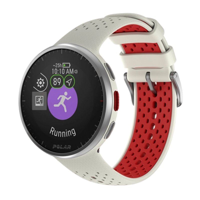 Polar Pacer Pro Advanced GPS Running Watch 120-210 mm - Snow White Best Price in Dubai