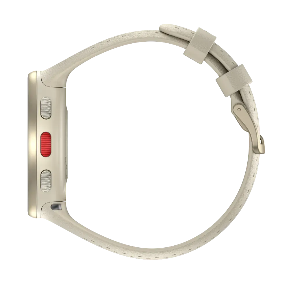 Polar Pacer Pro Advanced GPS Sports Watch S-L 120-210 mm - Gold Dust Best Price in Abu Dhabi