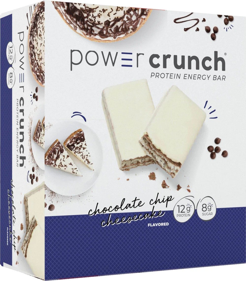 Power Crunch Protein Bar 12 G 12 Pcs in Box - Chocolate Chip Cheese Cake Best Price in Al Ain