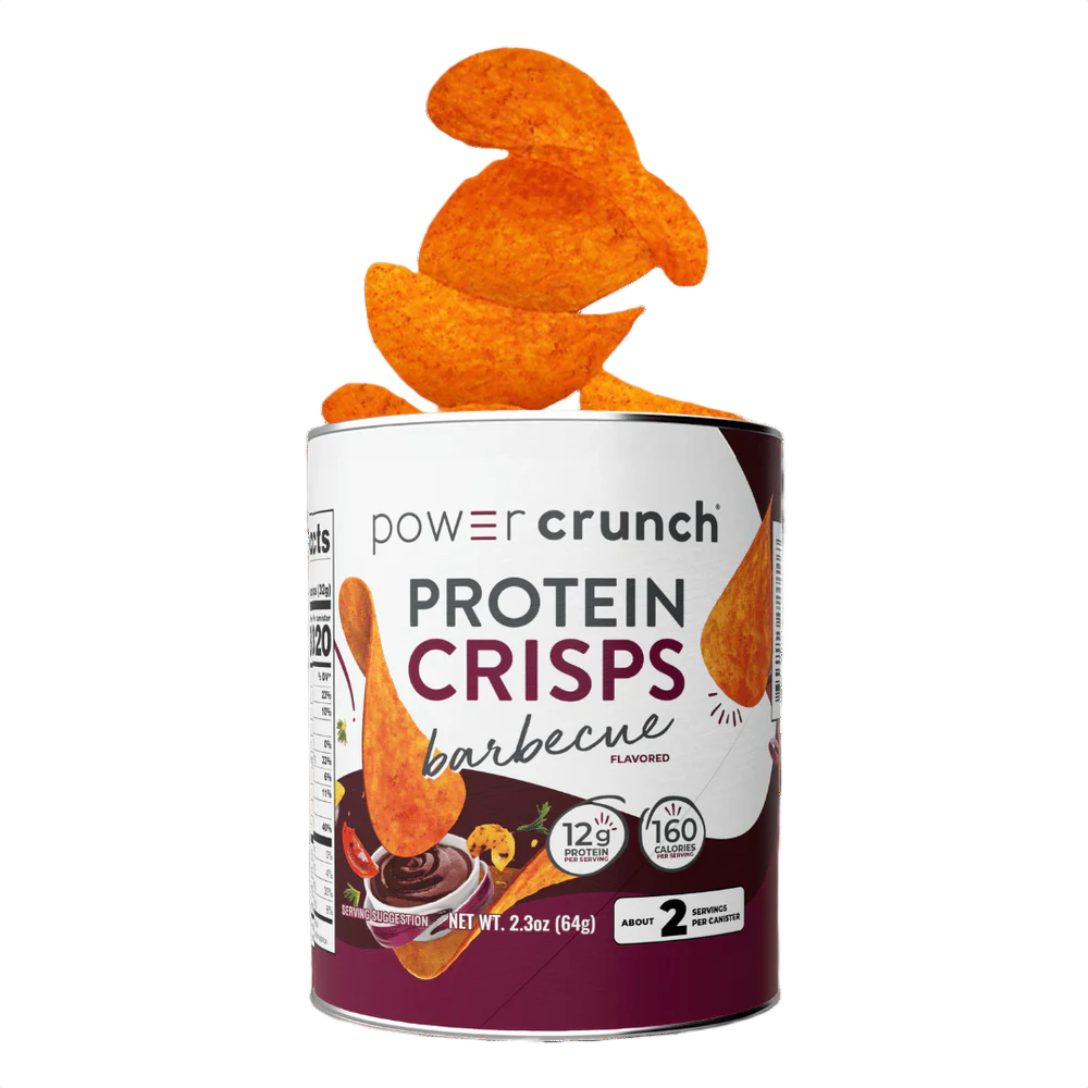 Power Crunch Protein Crisps 60 G 8 Pcs in Box - BBQ Best Price in Dubai