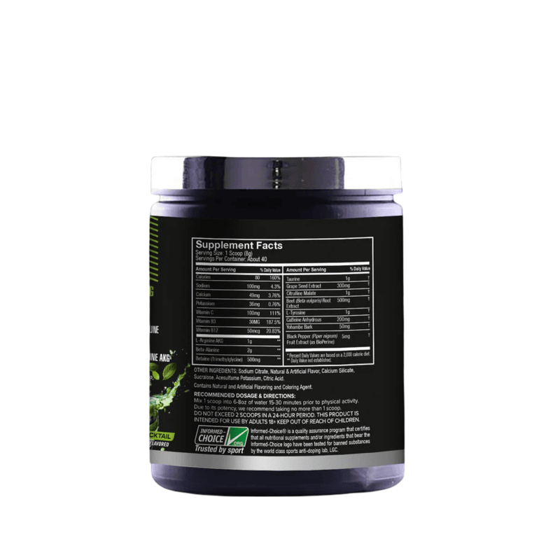 Pro Esthatic Nutrition NOX Pre Workout 40 Serving - Mint Mojito Mocktail  Best Price in  Dubai