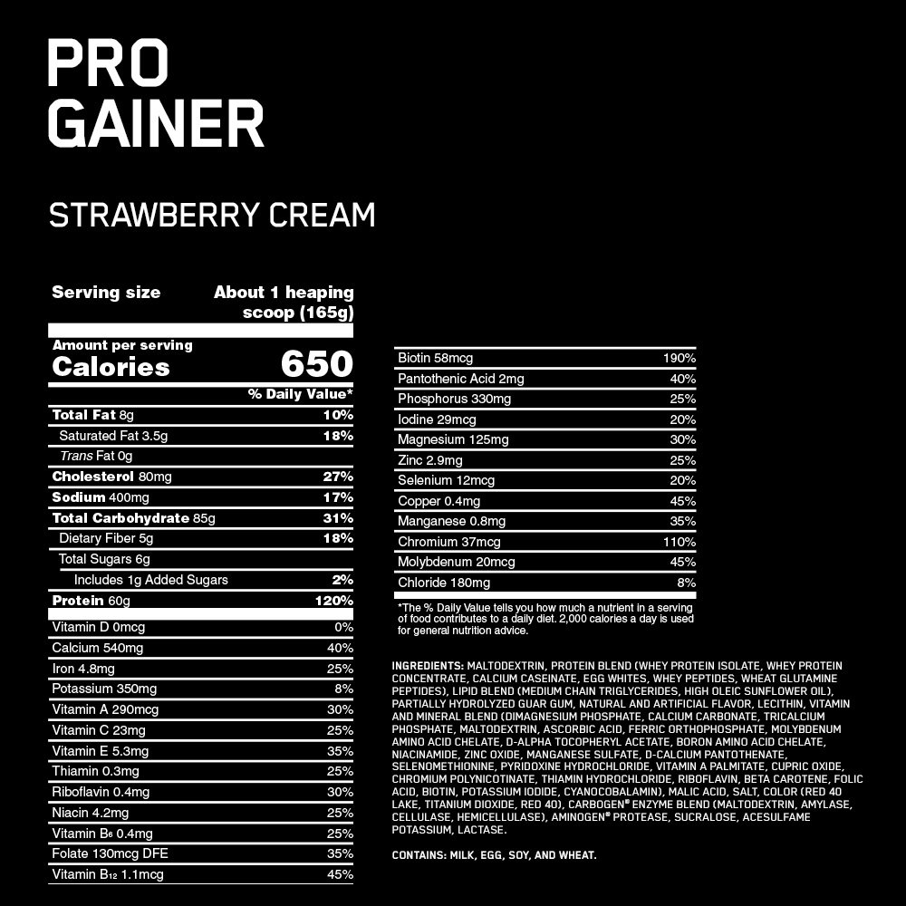 Вид pro. Nutrition facts гейнер. Pro Complex состав. Optimum Nutrition Pro Gainer 4620 г Strawberry Cream. Гейнер Оптимум Нутришн про комплекс состав.