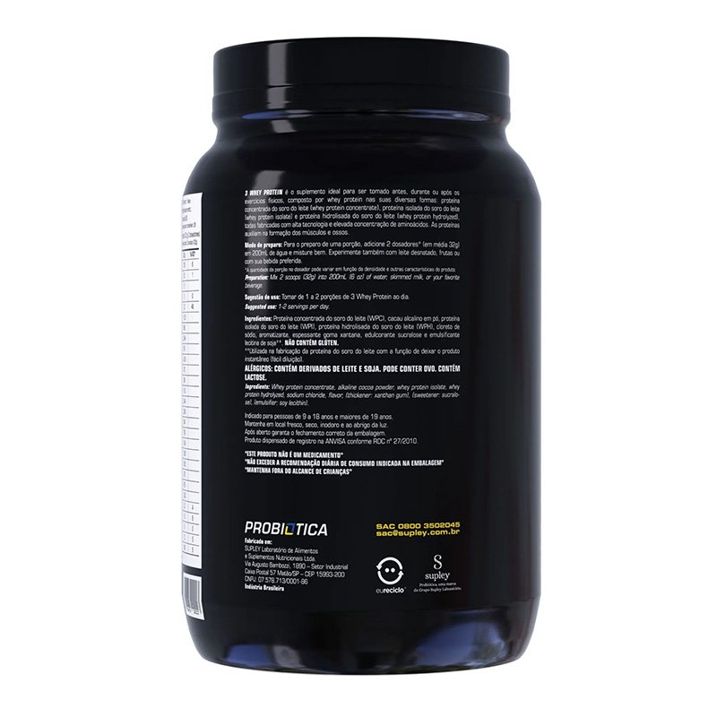 Probiotica 3 Whey Protein 900 G - Chocolate Best Price in Al Ain