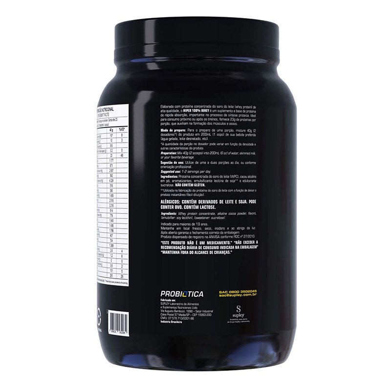 Probiotica Hiper 100% Whey 900 G - Vanilla Best Price in Abu Dhabi